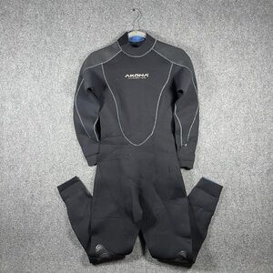 Akona Womens Dive Full Wetsuit Black Womens Size  Size 9/10 #1304
